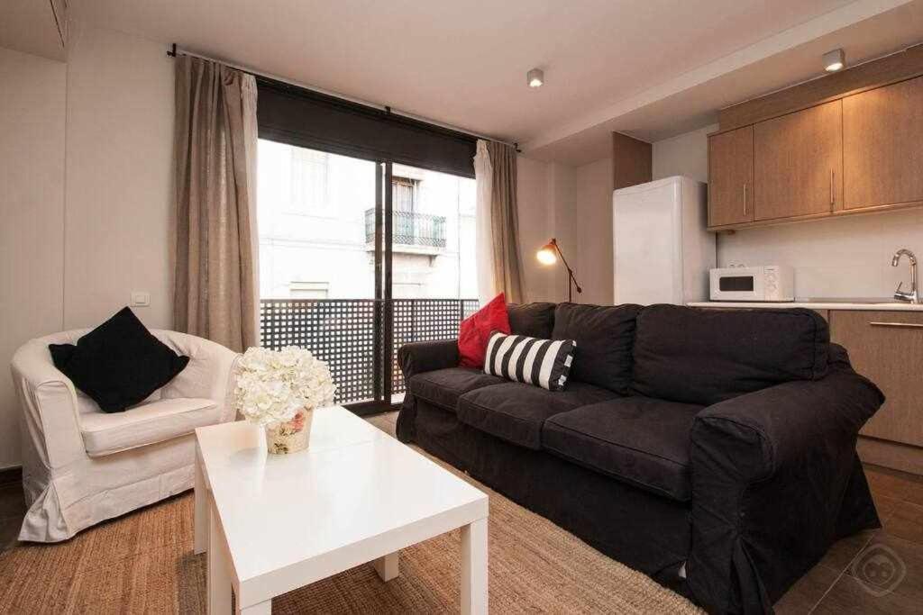 Port VII Apt Centrico Acogedor W Balcon 23 Barcelona Kültér fotó
